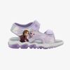 Disney Frozen Blinkande Sandaler, Lilac/Silver