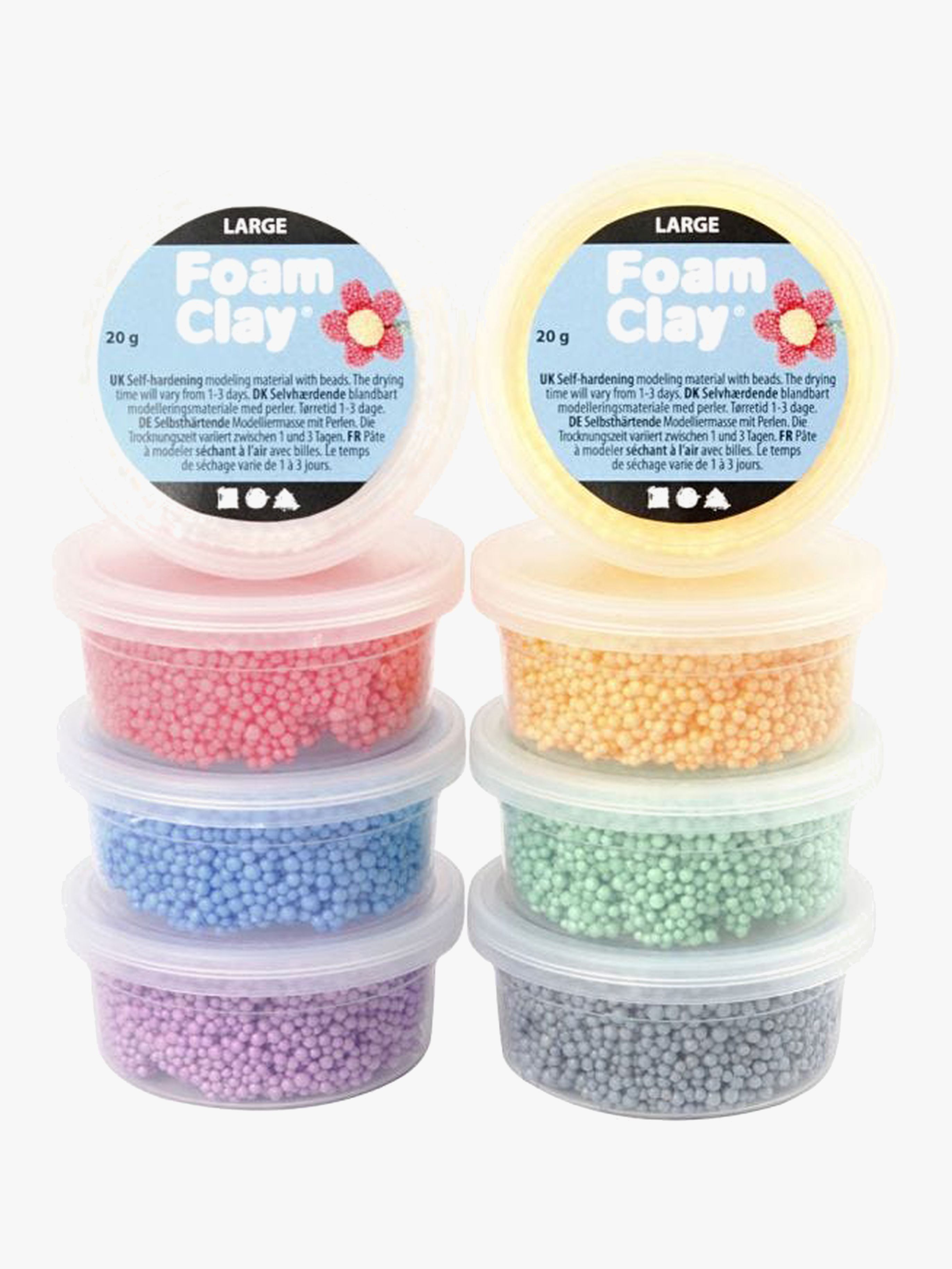 Foam Clay Large Mixade Färger