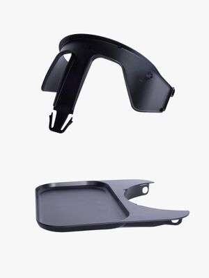 KAOS Säkerhetsbygel & Bricka, Charcoal Black