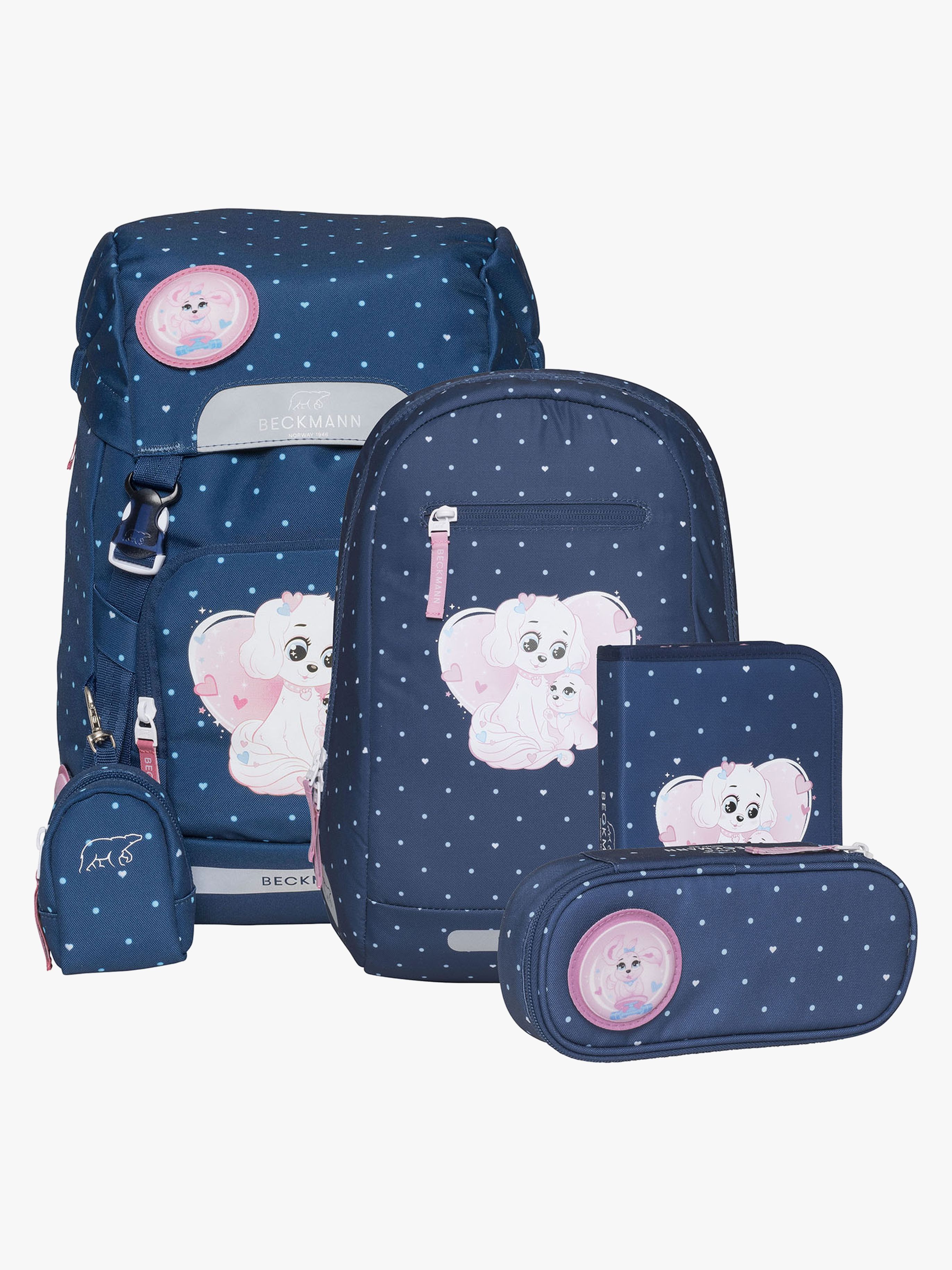 Beckmann Classic Väskset 22L, Pet Friends Blue