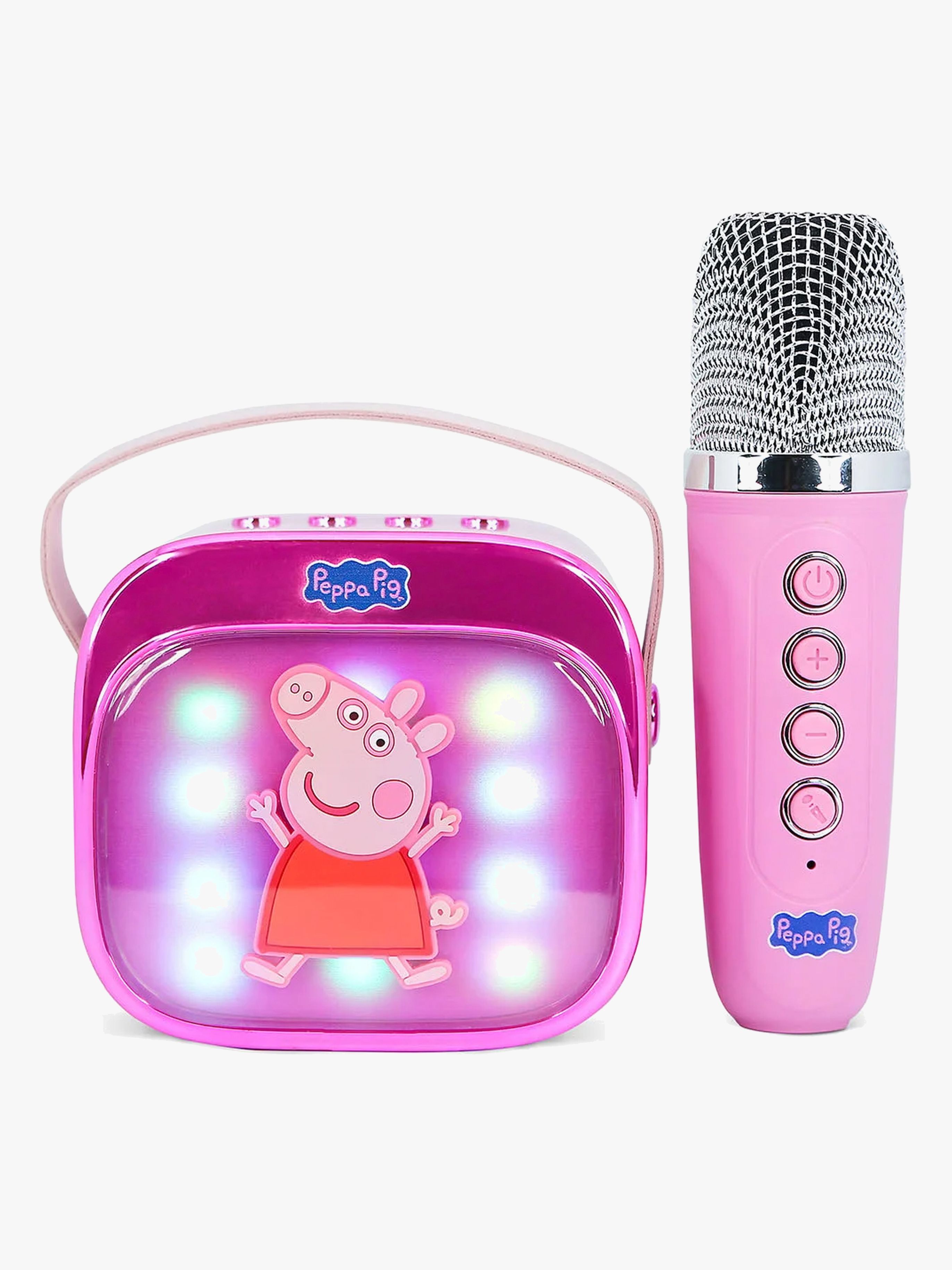 Greta Gris Popsing Karaokeset med LED-ljus