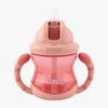 Nuby Twin Handle Flip It Mugg 240 ml +12 m, Rosa