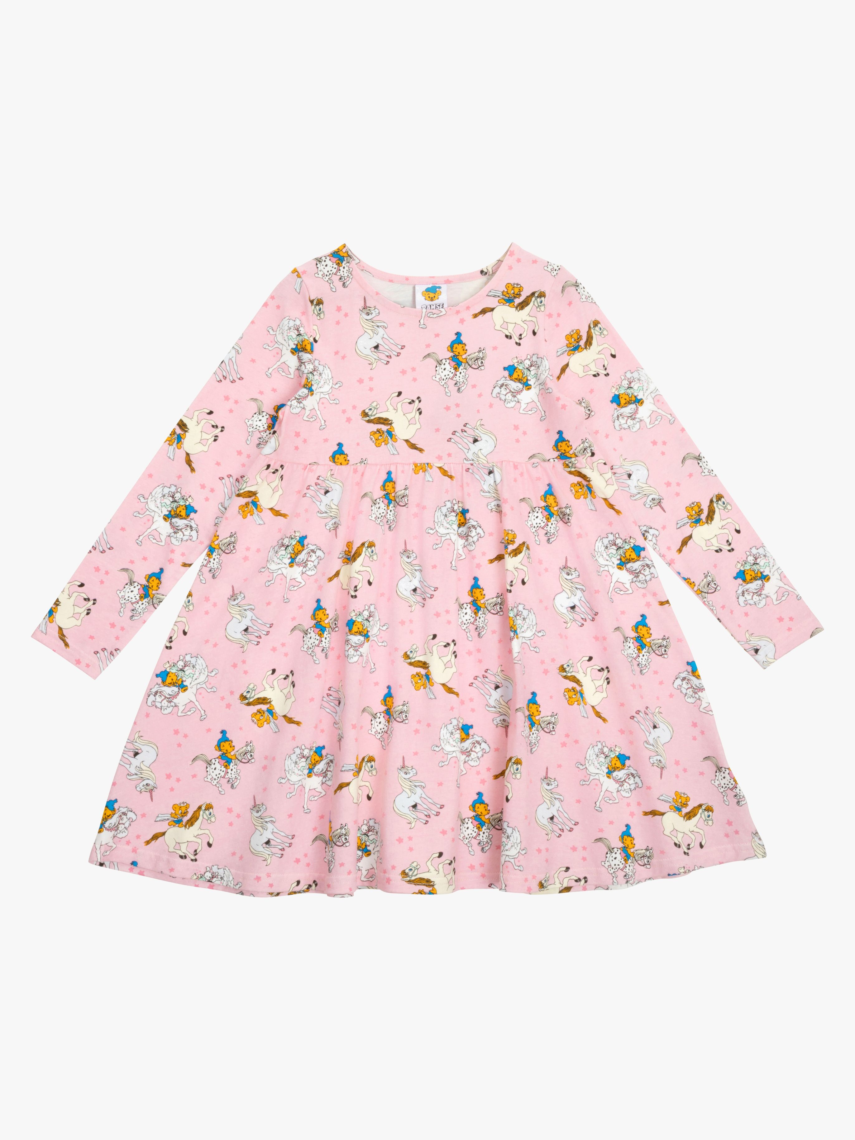 Bamse By Martinex Ponnyer Klänning, Rosa, 98