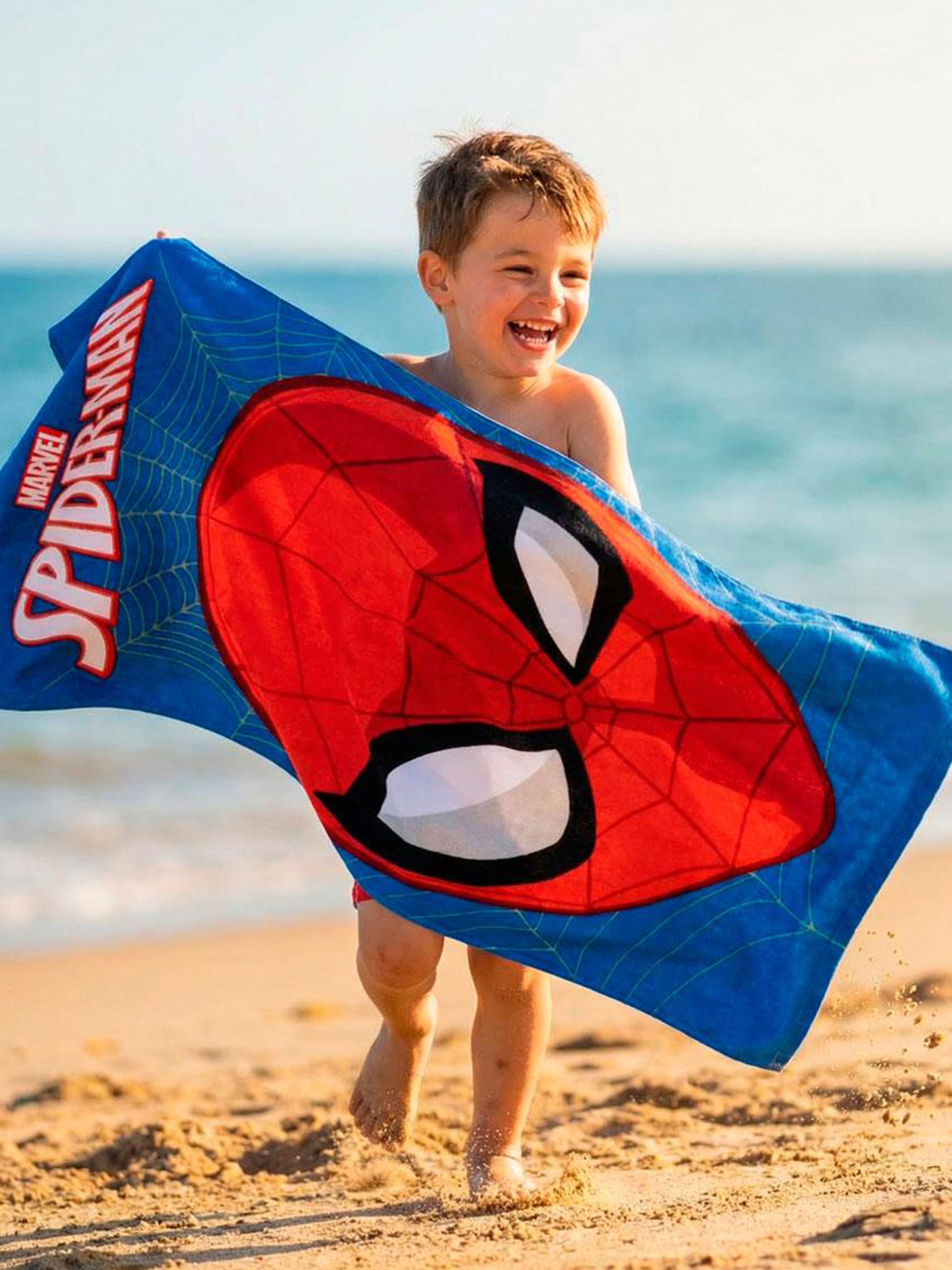 Marvel Spider-Man Handduk 100% Bomull, Röd