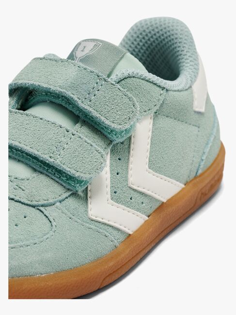 Hummel Victory Suede II Infant Sneakers, Frosty Green