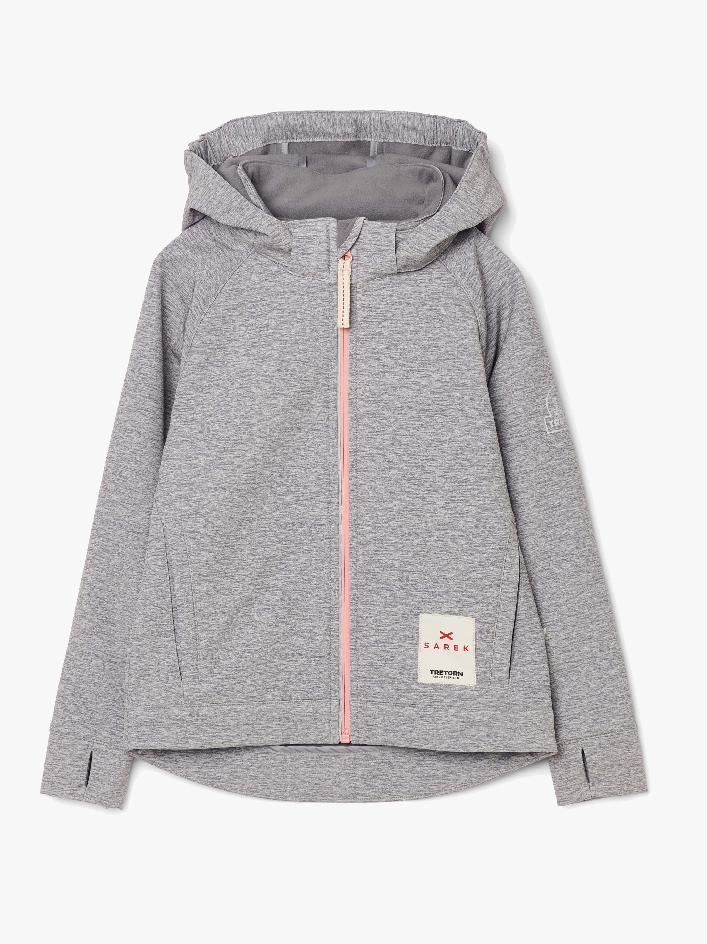 Tretorn Sarek Softshelljacka Grey Melang 110/116