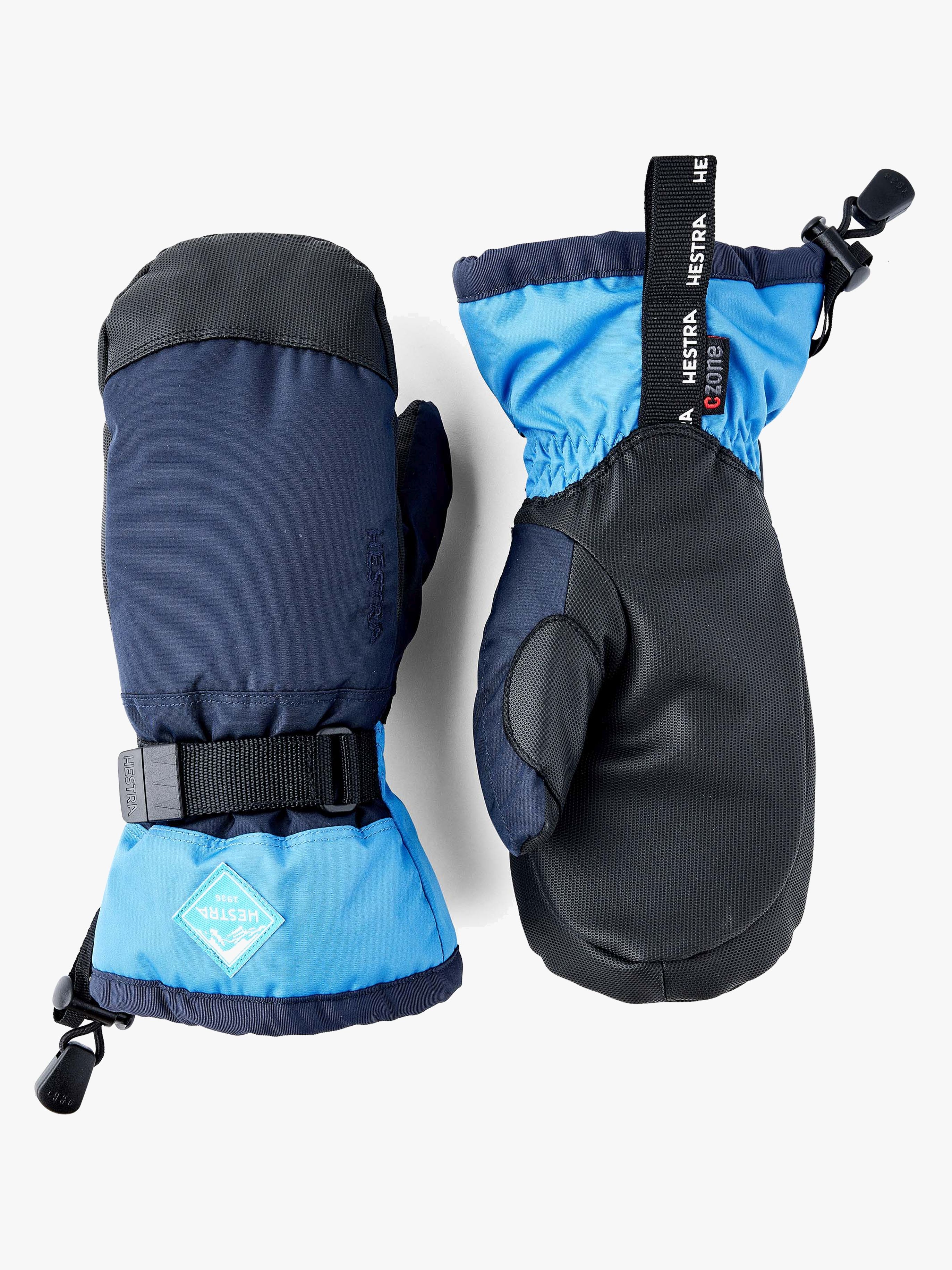 Hestra Gauntlet CZone JR Vantar Dark Navy/Sky Blue 7 – Bäst i test