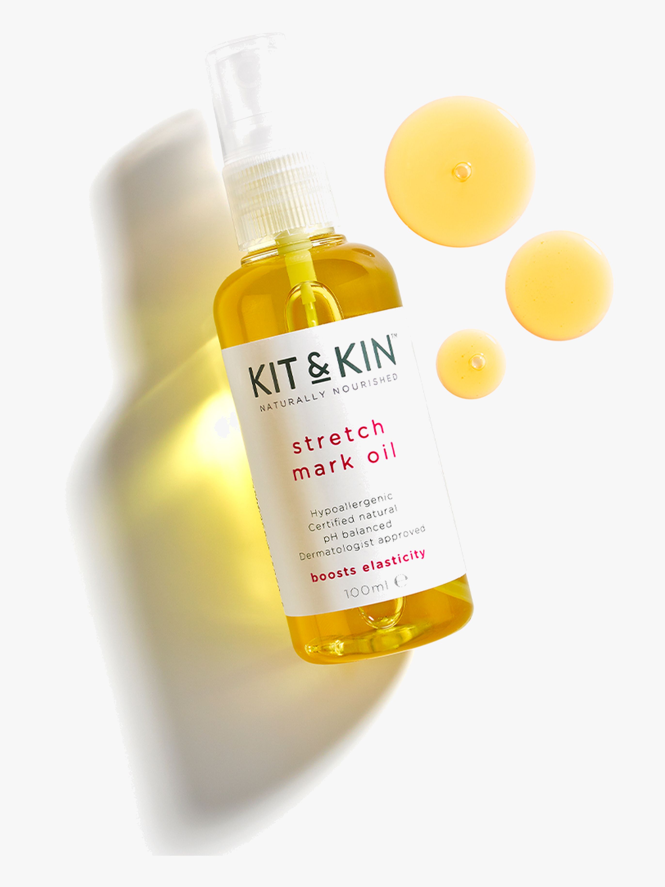 Kit &  Kin Stretch Mark Kroppsolja 100 ml
