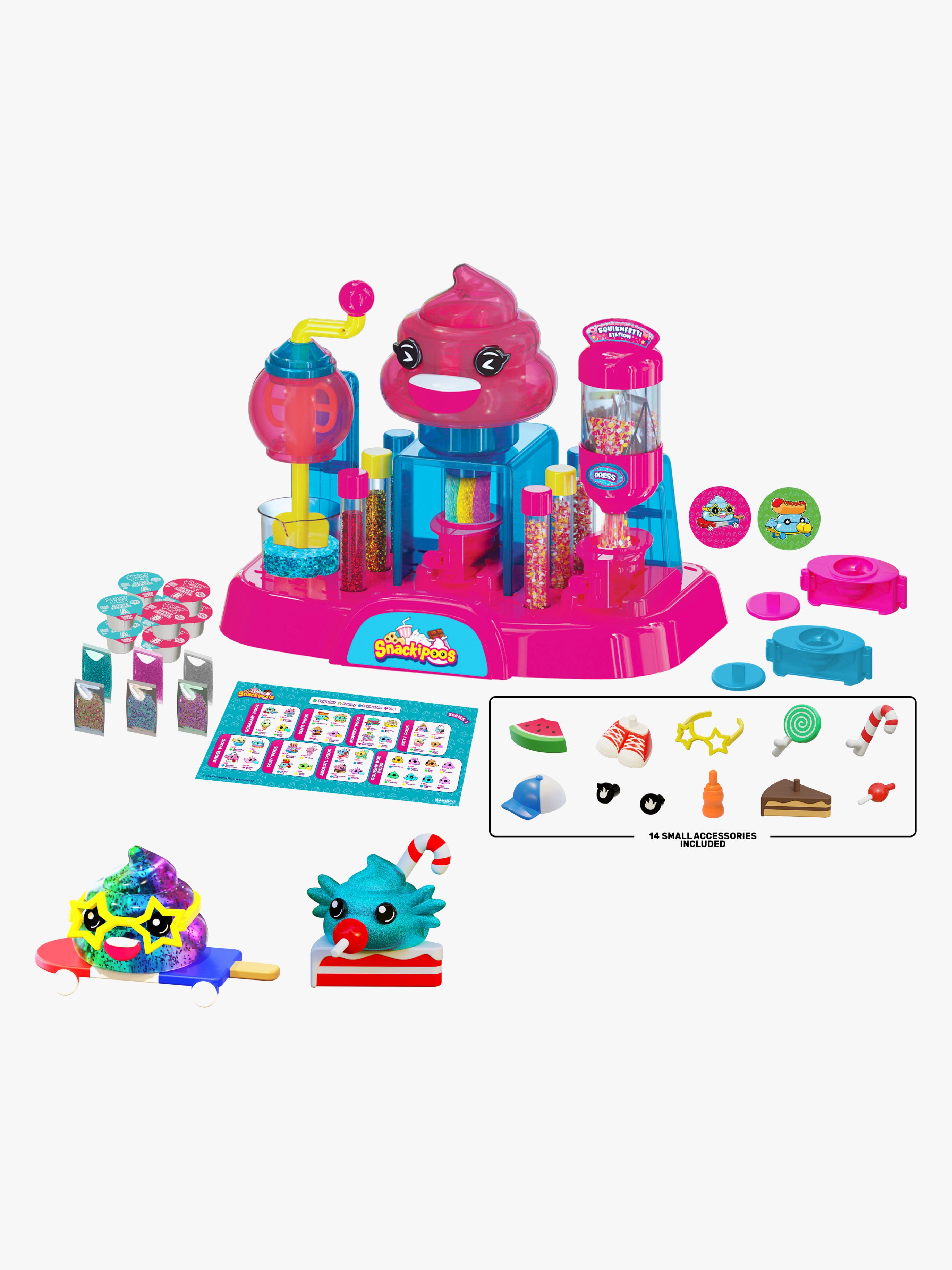 SquishyVerse Snackipoos Squish Factory Lekset Series 1