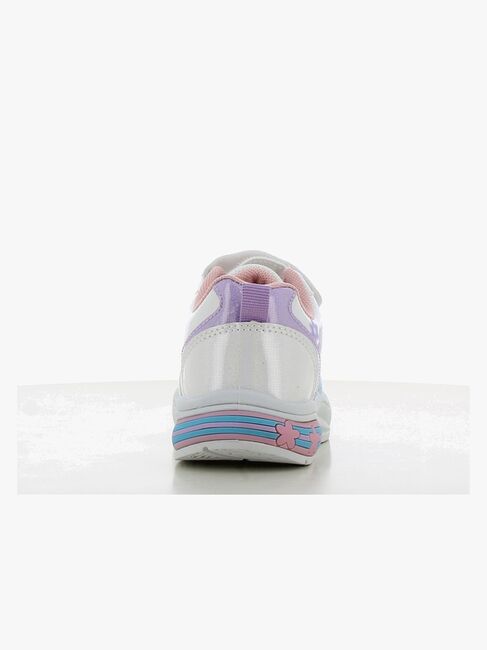 Disney Lilo & Stitch  Blinkande Sneakers, White/Lilac