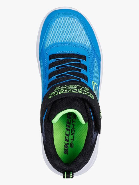 Skechers Meteor-Lights Krendox  Blinkande Sneakers, Black