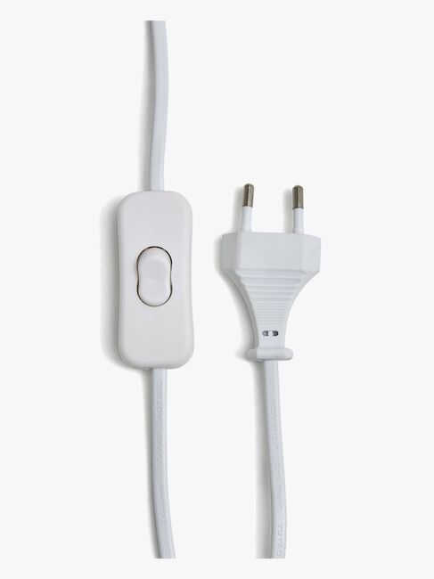 Alice & Fox SIA Vägglampa Snäcka, Vit