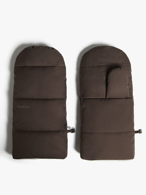 Beemoo Barnevognsvanter, Dark Brown/Acorn