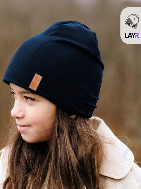 OICAN Wear Fleecefodrad Mössa Med Huvudskydd, Navy 250127-Navy-4648_5b.jpg