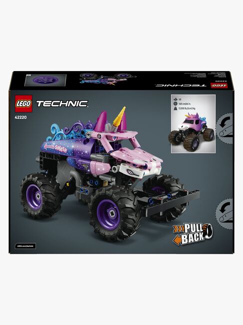 LEGO Technic 42220 Monster Jam Sparkle Smash pull-back