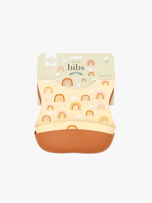 A Little Lovely Company Silikonhaklapp 2-Pack, Skogsvänner