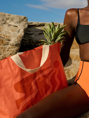 SUNNYLiFE Tote Bag, Terrakotta