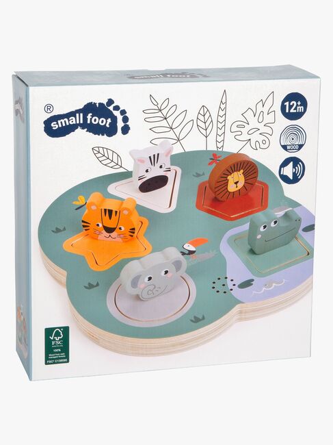 Small Foot Safari 3D-pussel med Ljud 5 Bitar
