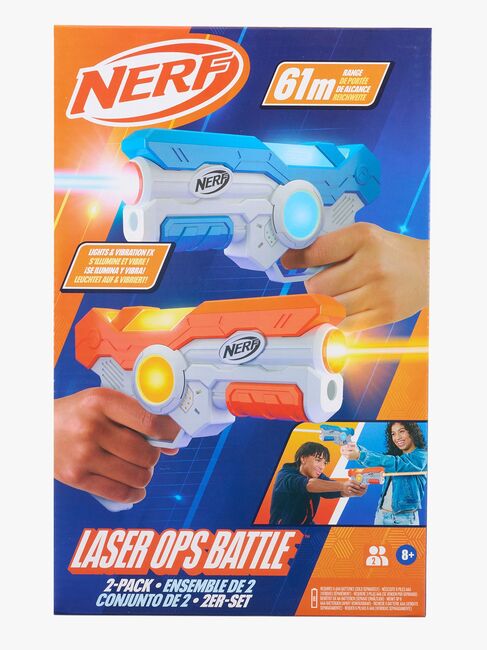 NERF Blasters Laser Ops Battle 2-Pack