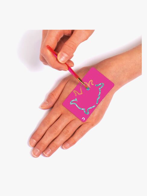 Fab Lab Tatueringar Glow In The Dark Glitter