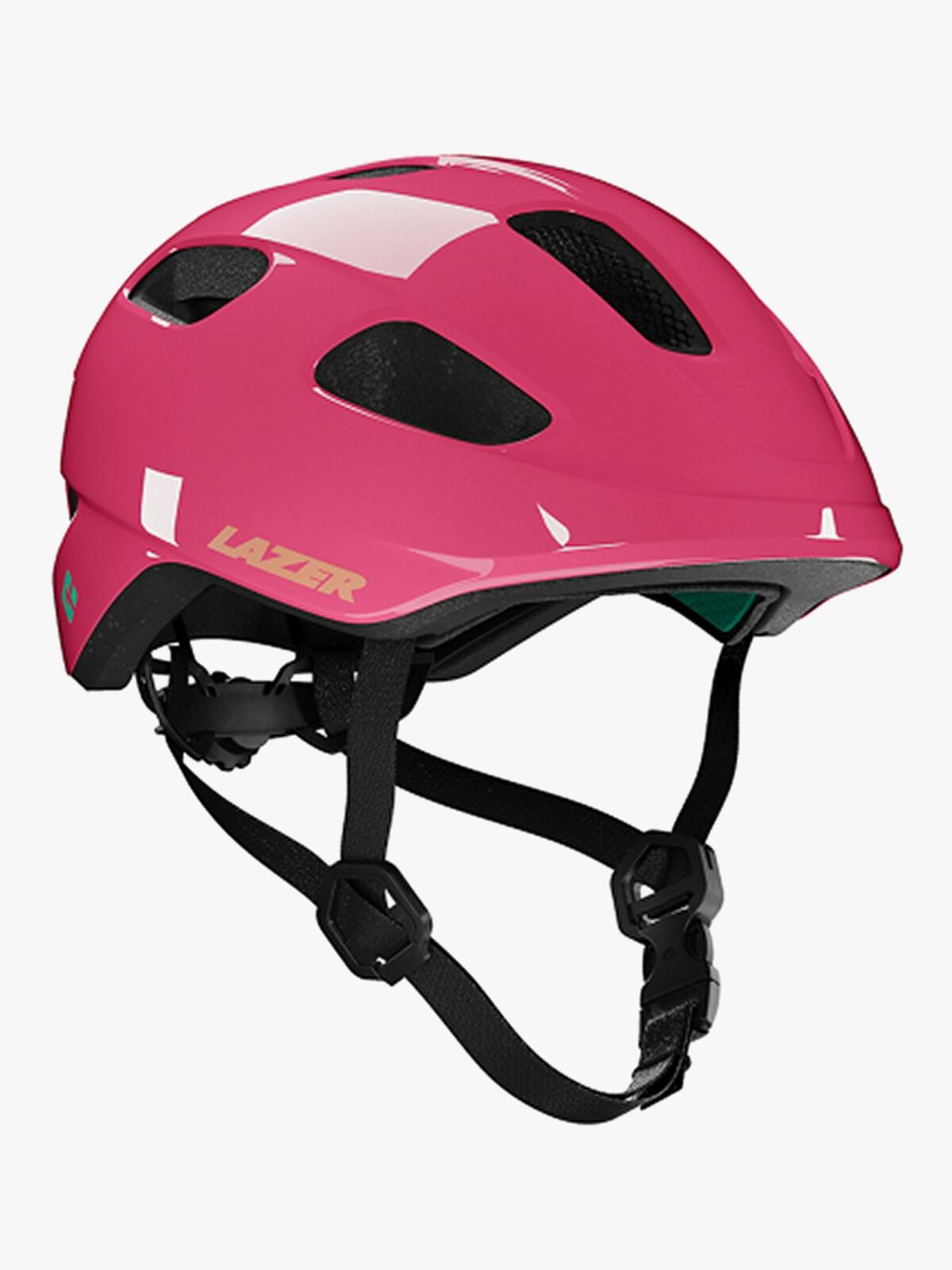 Lazer Pnut KinetiCore Cykelhjälm, Fuchsia