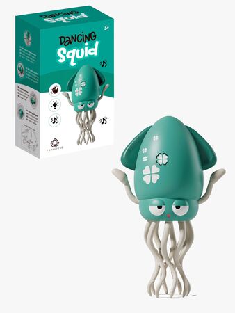 Trend Toys Dansande Bläckfisk, Grön