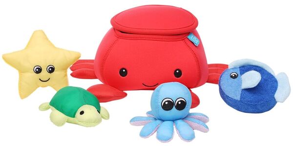 Manhattan Toys Badleksak Krabba Med Vänner