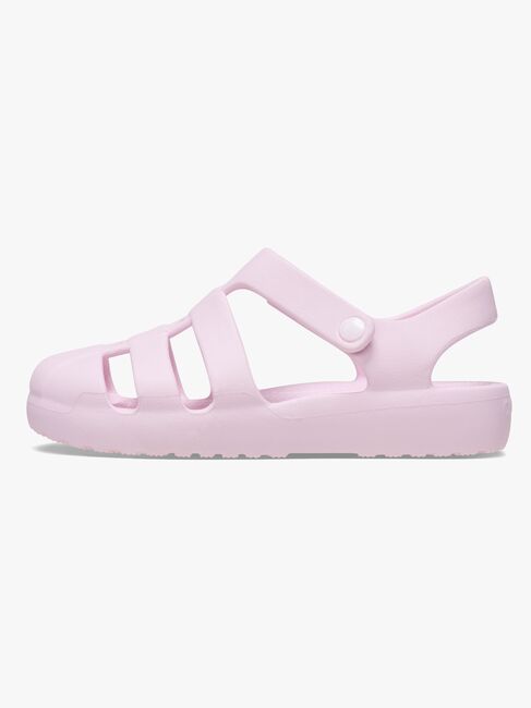 Crocs Classic Fisherman Kids Tofflor, Pink Milk