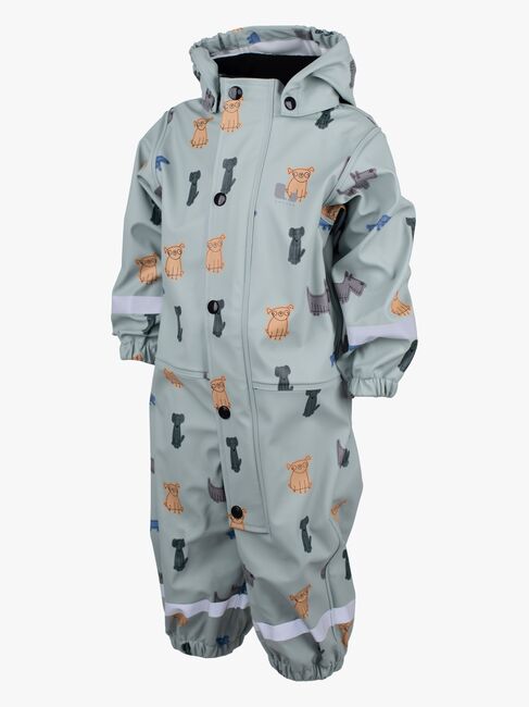 Lindberg Vattholma Regnoverall, Grön/Grå