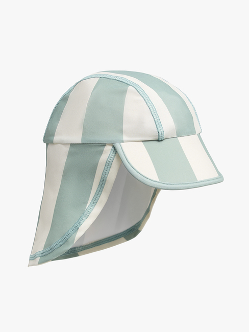 Nordbjörn Fårö 2-pack UV-Hatt, Ljusblå Randig