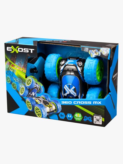 Silverlit Exost Radiostyrd Bil 360 Cross MX, Blå
