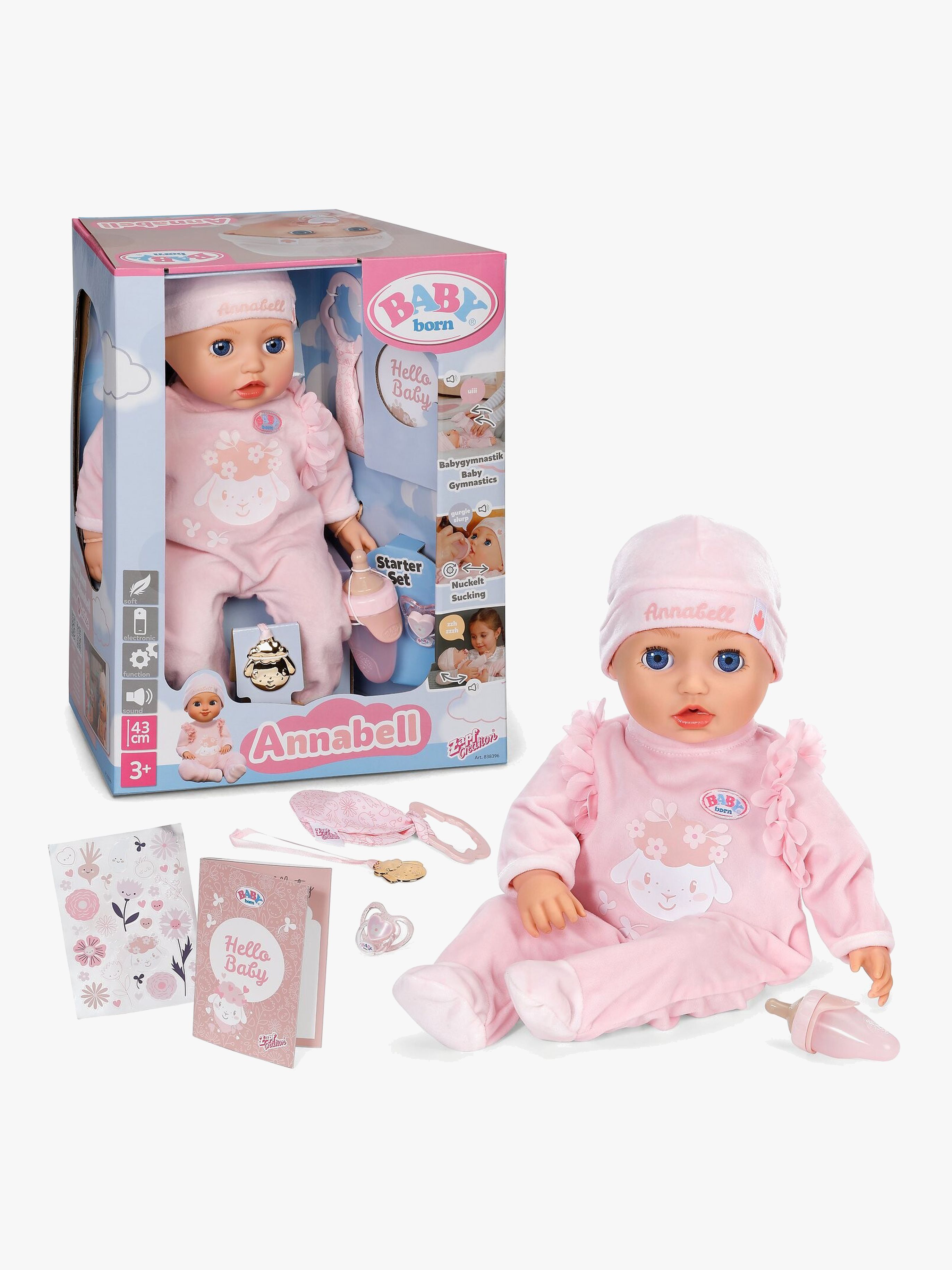 BABY born Docka Startset Annabell 43 cm