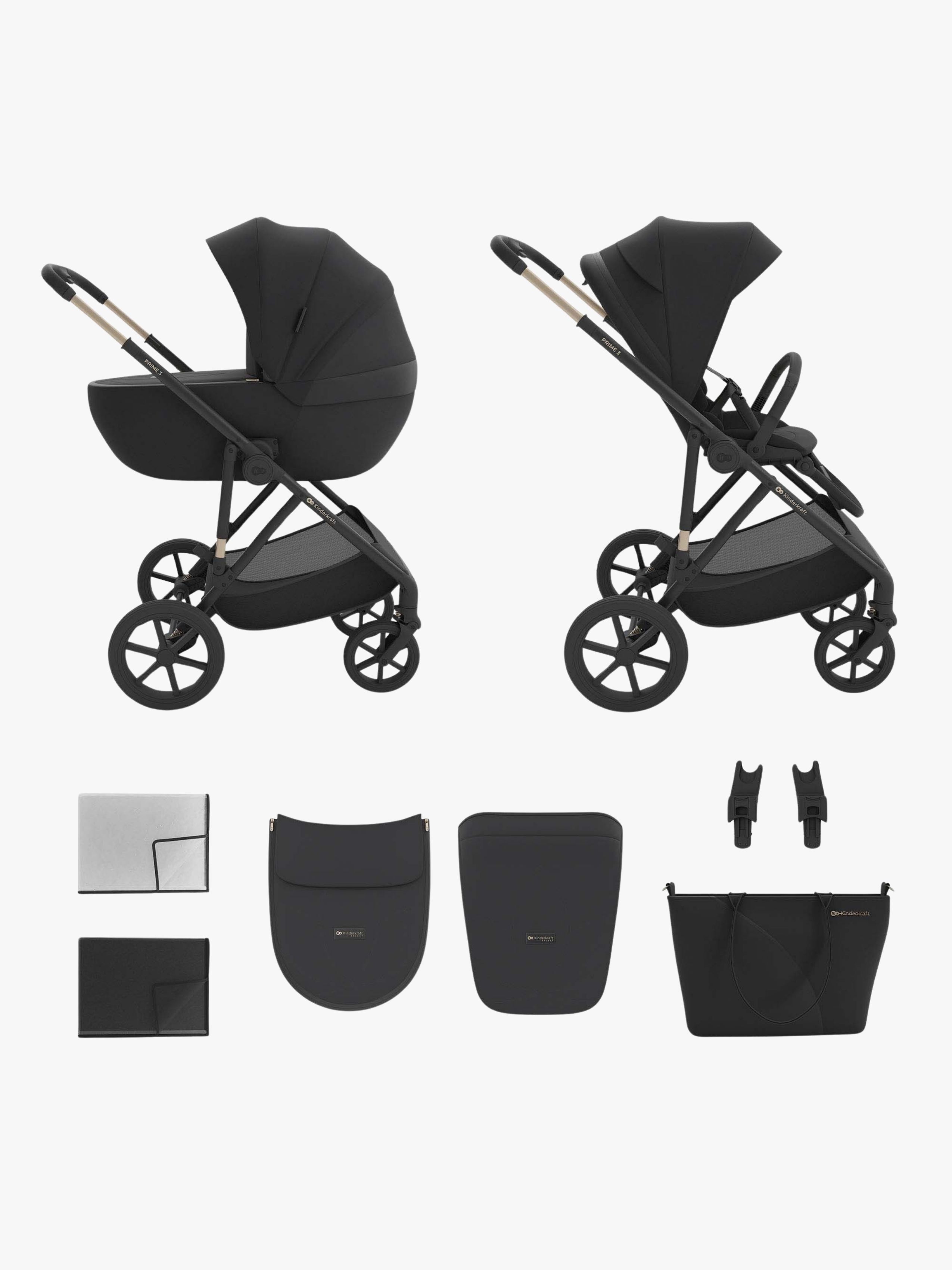 Kinderkraft Prime 3 2-i-1 Duovagn