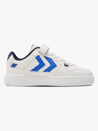Hummel ST. Power Play Jr Sneakers, Bright White/Black Iris
