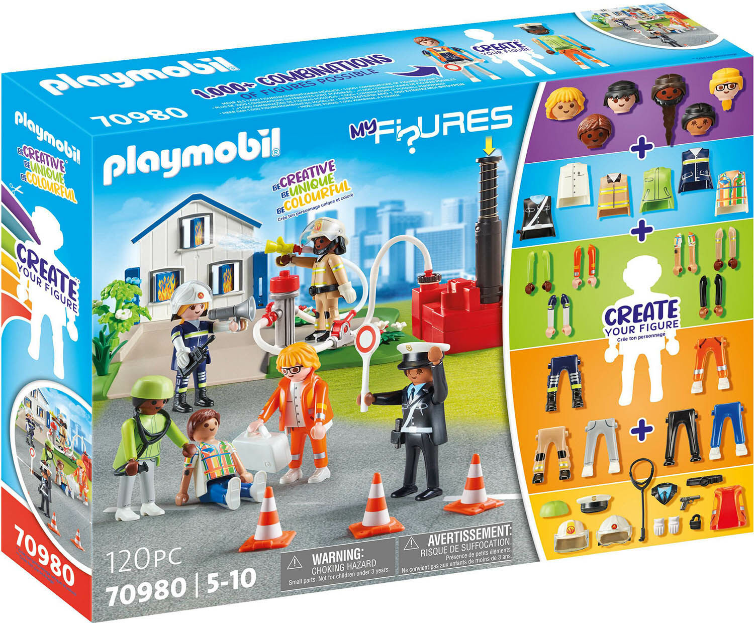 Playmobil 70980 My Figures Lekset Räddningsuppdrag
