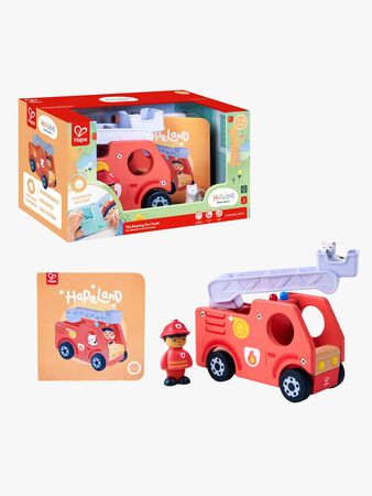 Hape Sagobok med Lekset The Roaring Fire Truck