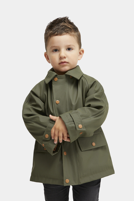 Nordbjörn Viskan Gefütterte Regenjacke, Grün