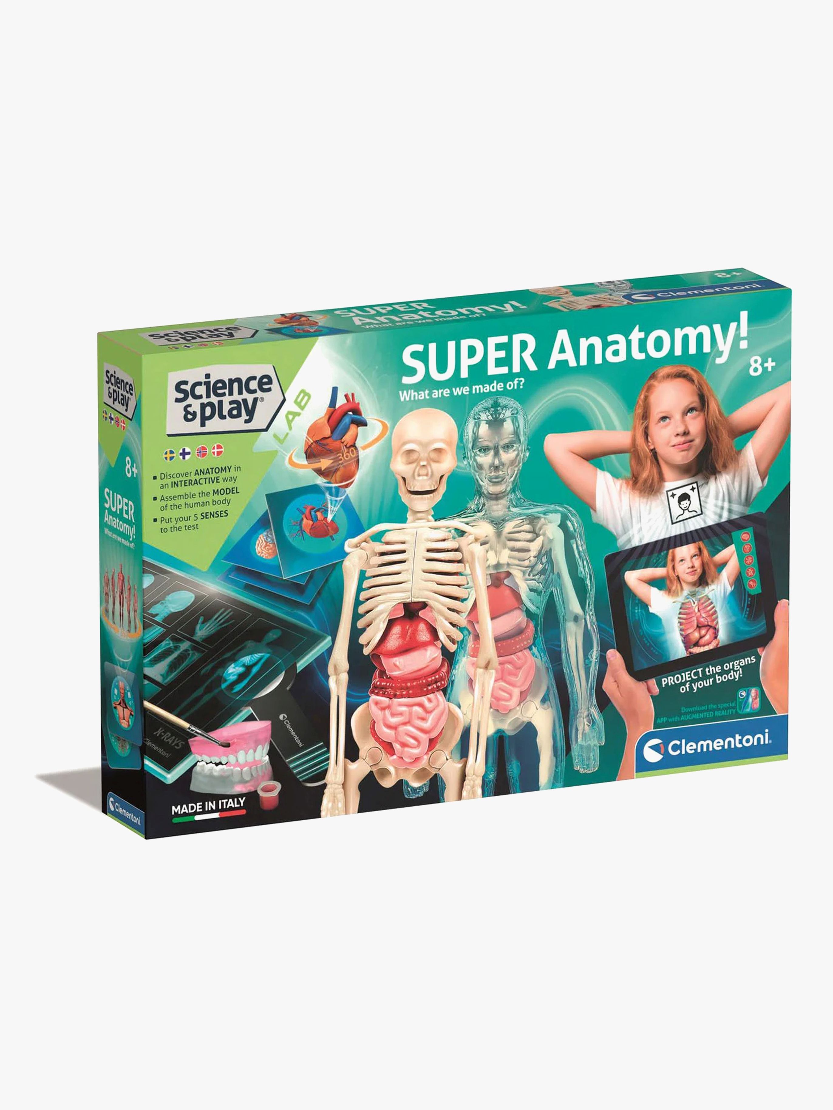 Clementoni Science & Play Vetenskapskit Anatomi