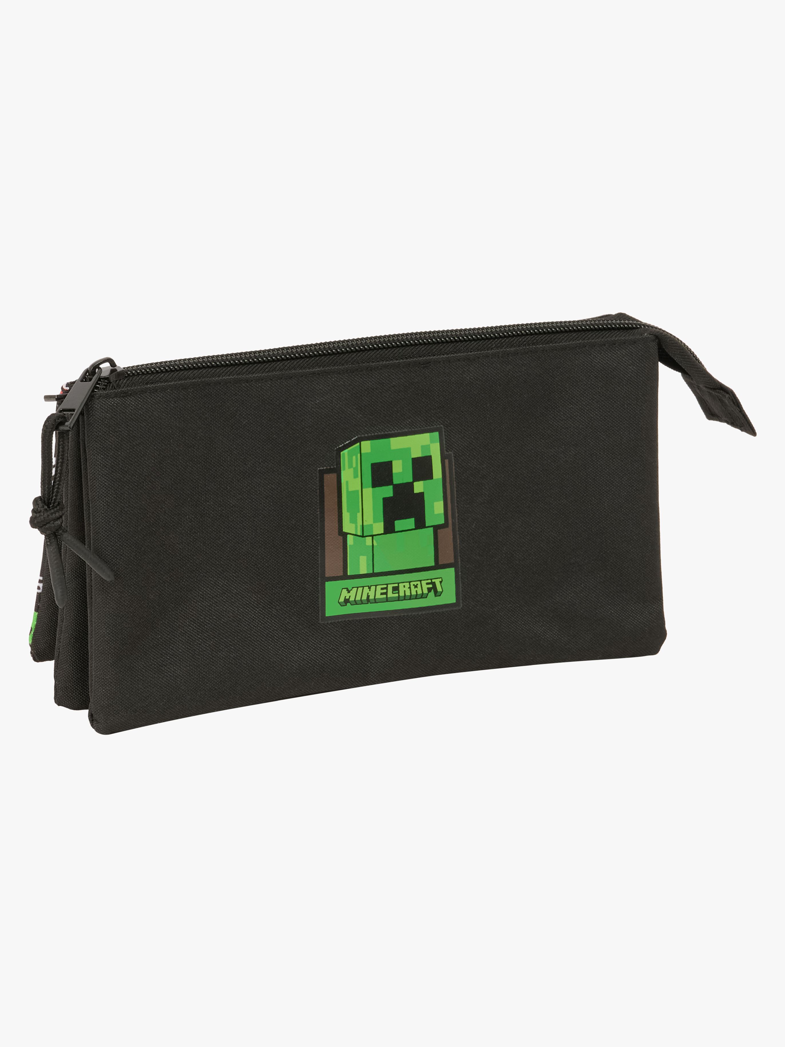 Minecraft Trippelpennfodral, Svart