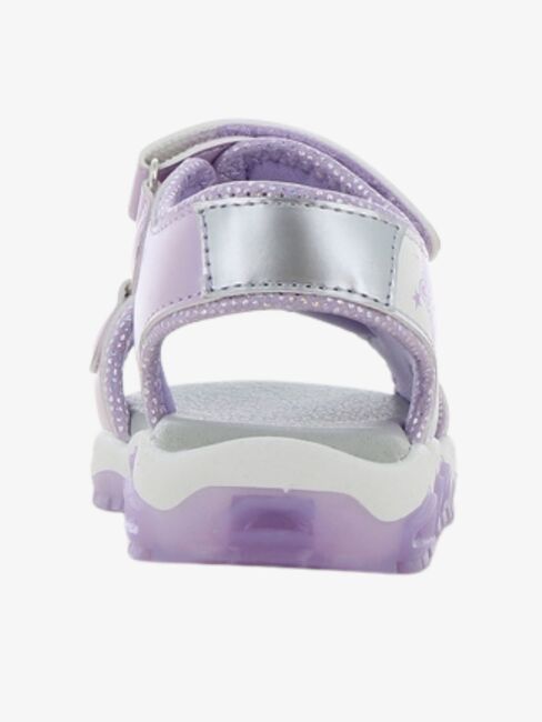 Disney Frozen Blinkande Sandaler, Lilac/Silver