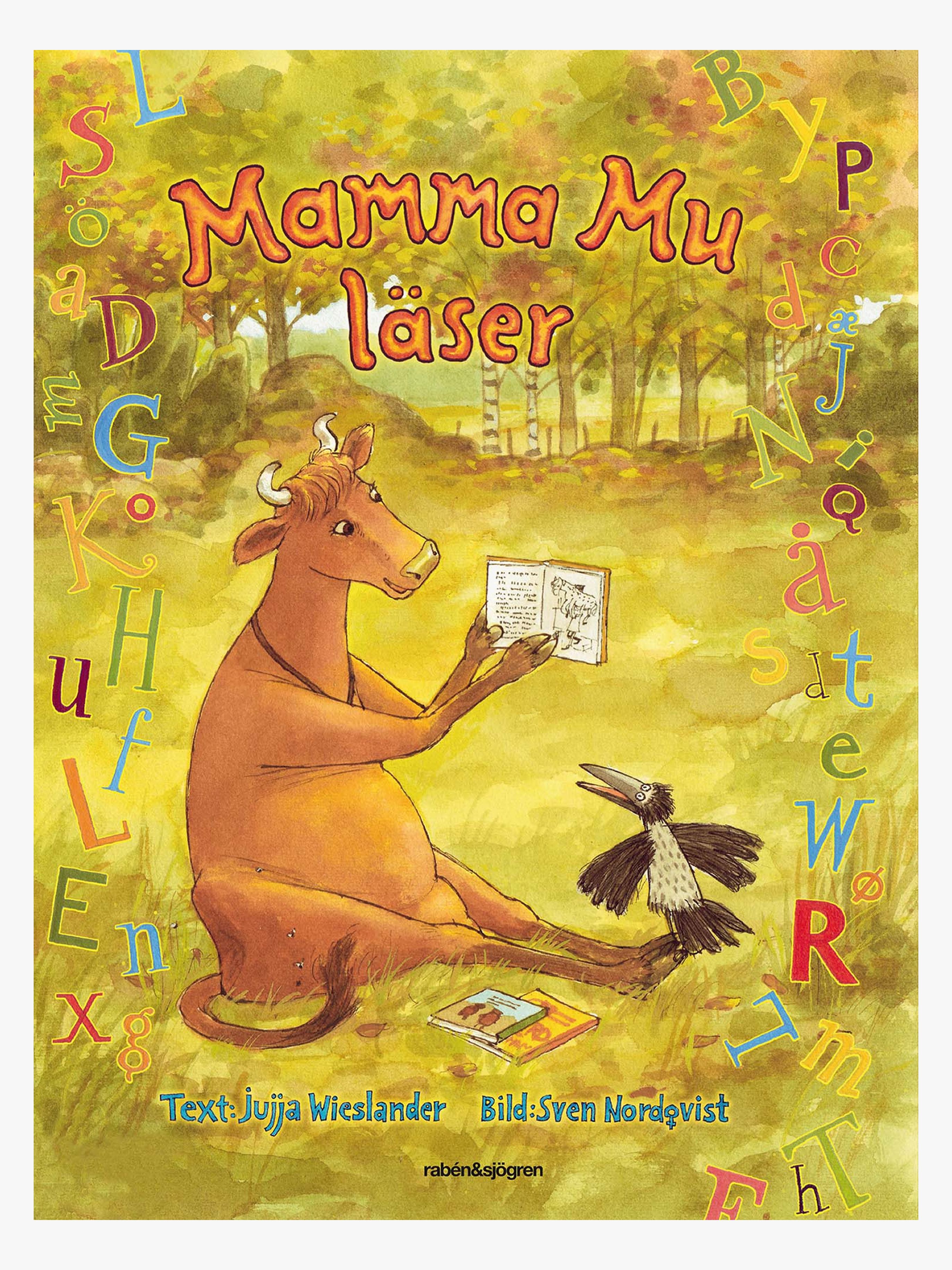 Mamma Mu och Kråkan Mamma Mu läser
