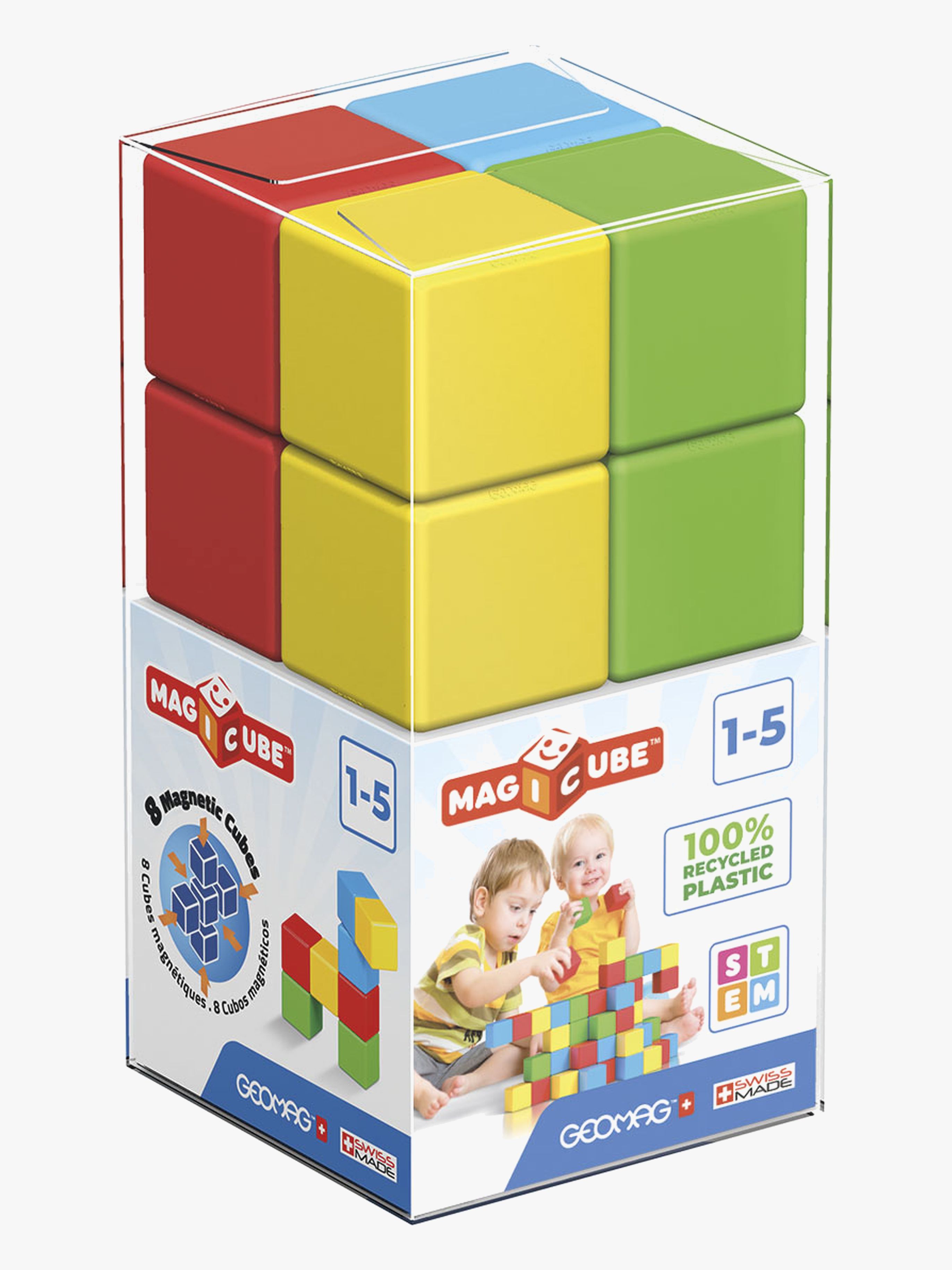 Geomag Magicube Byggsats Full Color Crystal 8 Delar