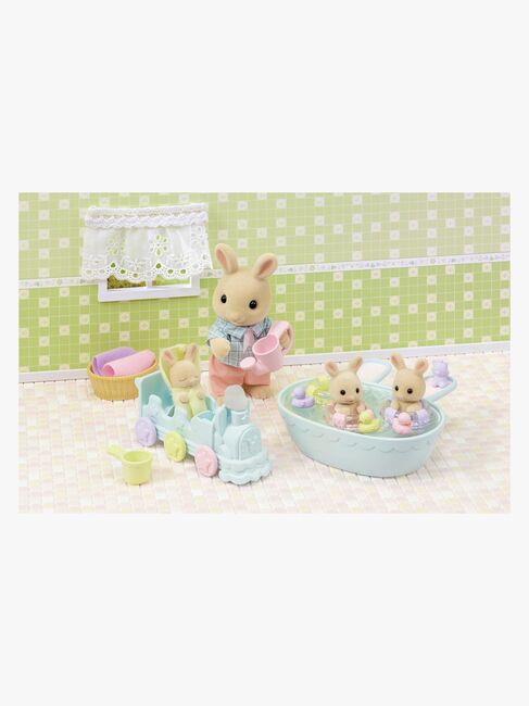 Sylvanian Families Dockhustillbehör Triplets Baby Bathtime Set