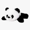 Teddykompaniet Gosedjur Liggande Panda 28 cm, Svart/Vit