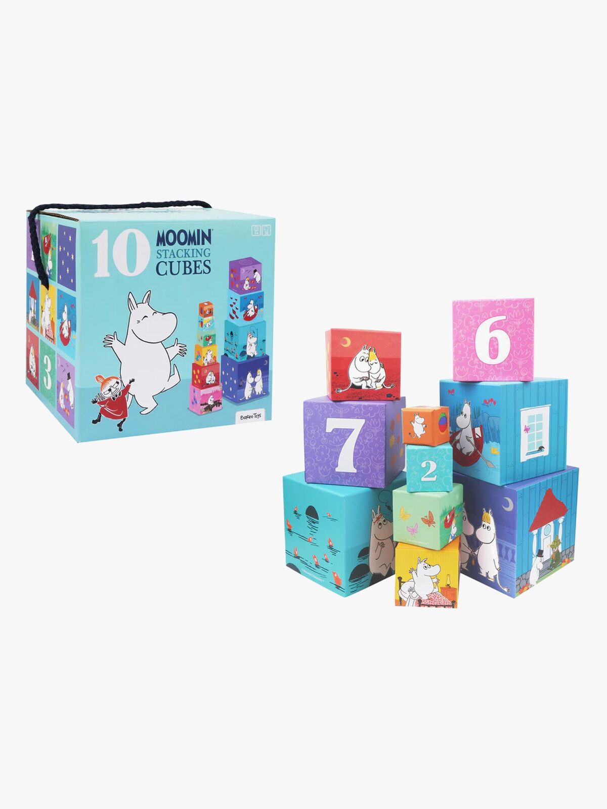 Mumin Stapelkuber 10 Delar