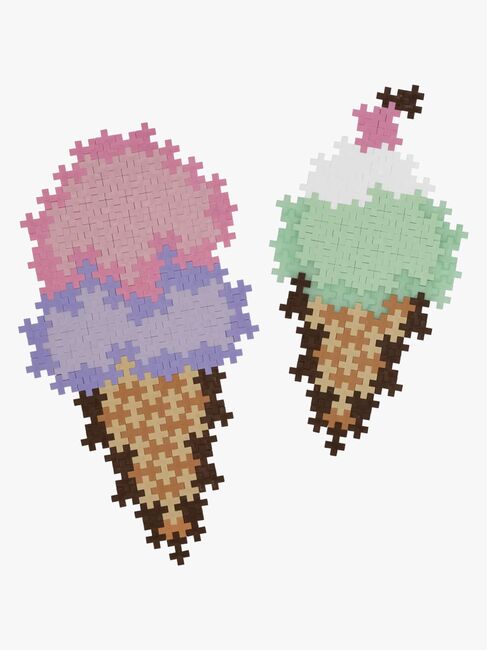 Plus-Plus Puzzle By Number Byggset Glasstrutar 250 Delar