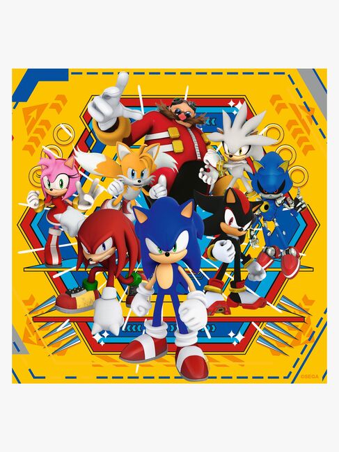 Ravensburger Pussel Sonic Core 3x49 Bitar