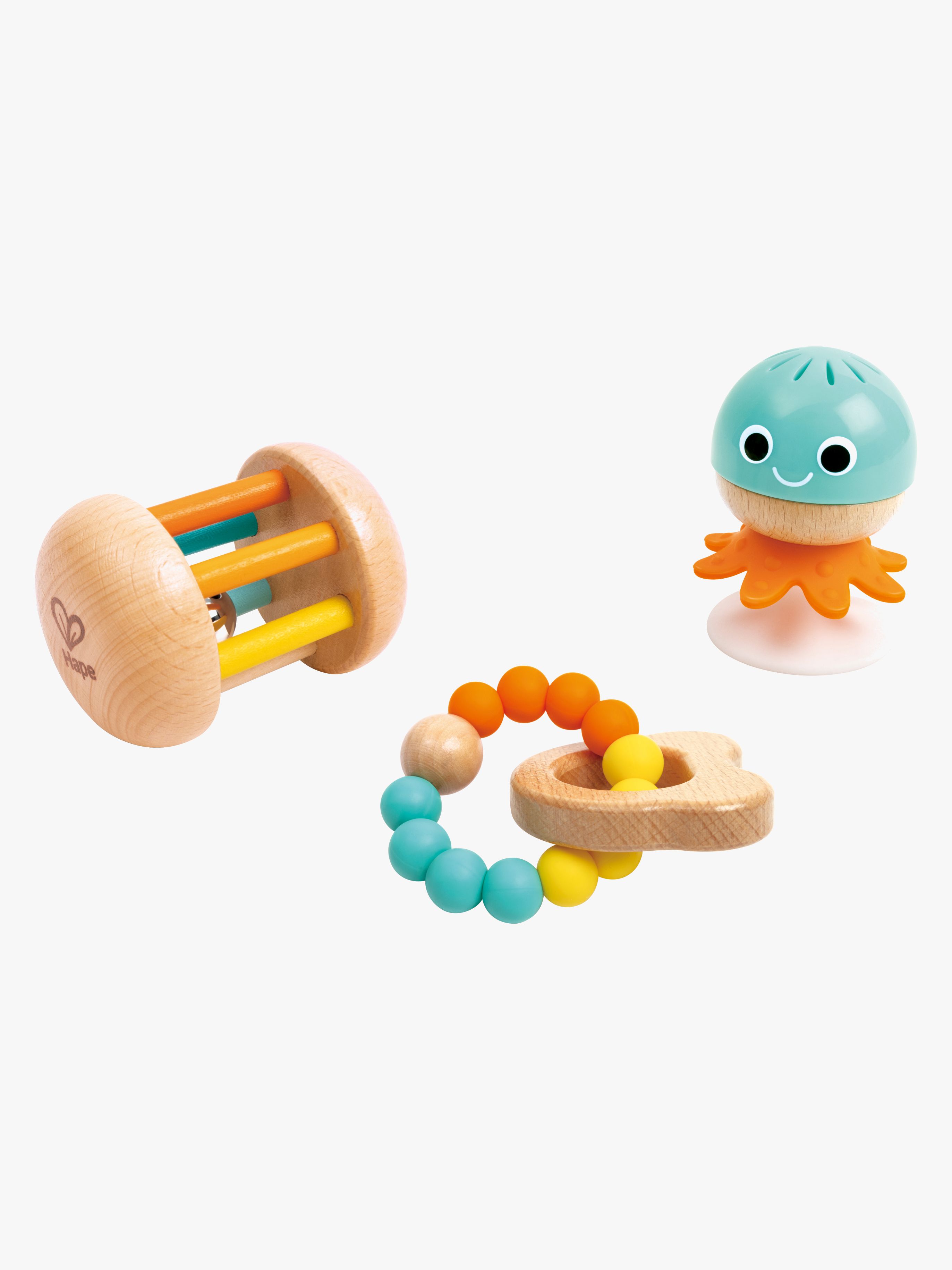 Hape Baby-to-Toddler Sensory Lekset 3 Delar