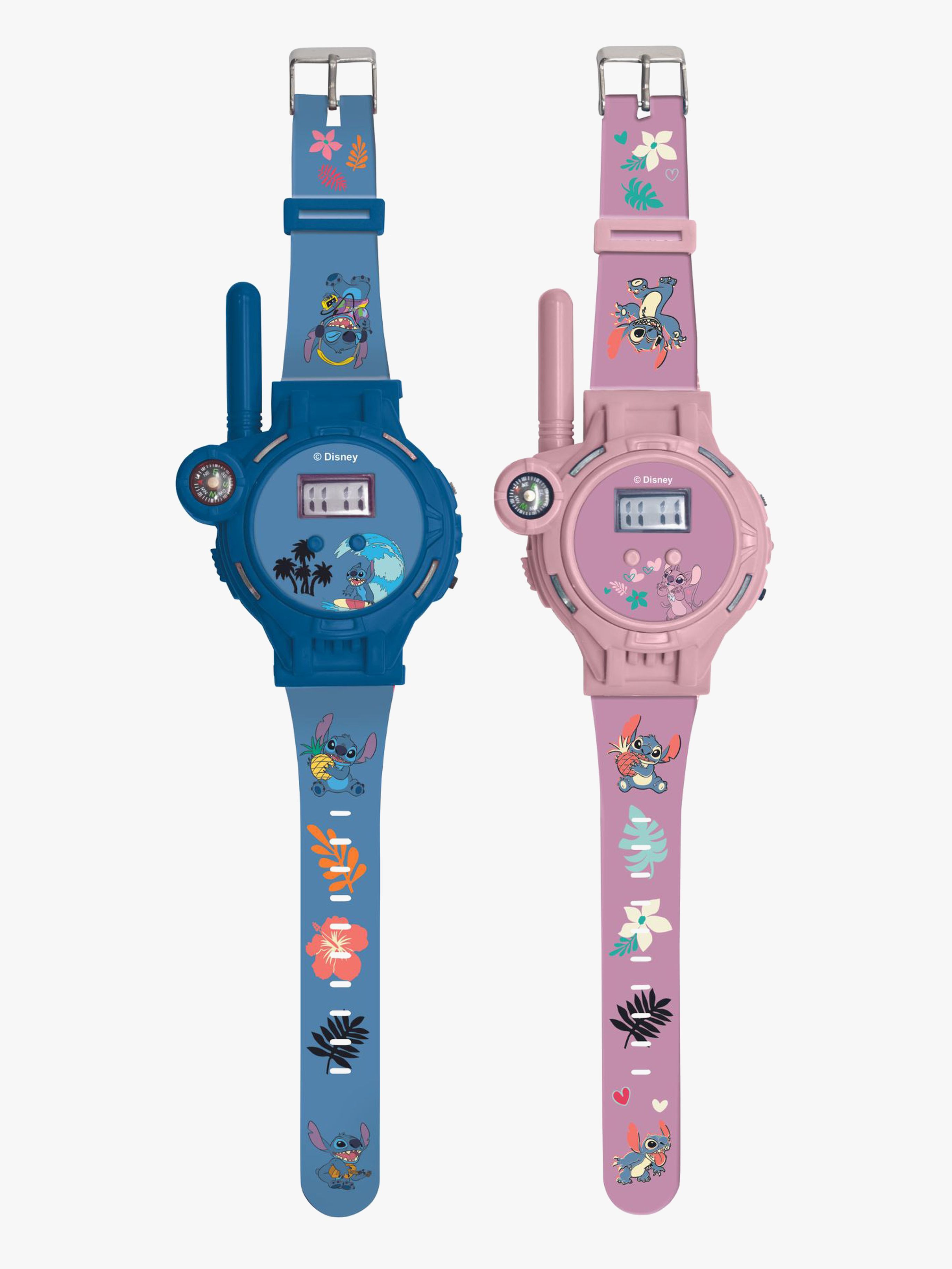 Lexibook Disney Stitch Walkie-talkie-klockor 2-i-1 200 m