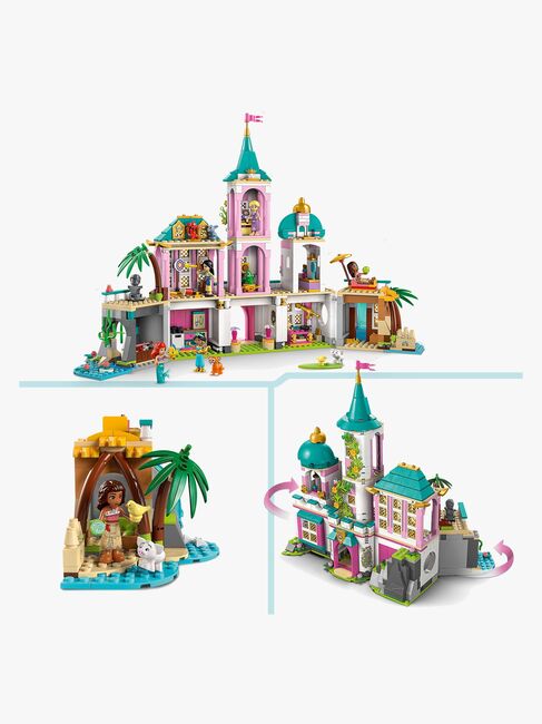 LEGO Disney Princess 43267 Prinsesslott och kungliga husdjur